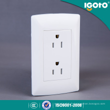 Igoto American Standard Wall Socket 6 boutons Triplex Prise murale